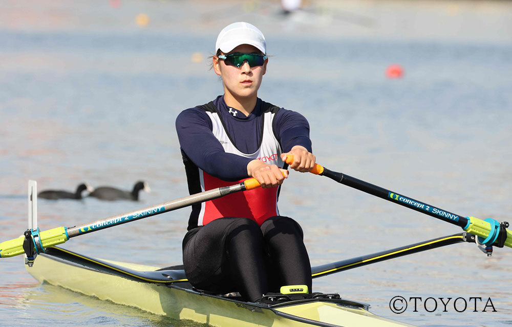 ボート米川選手