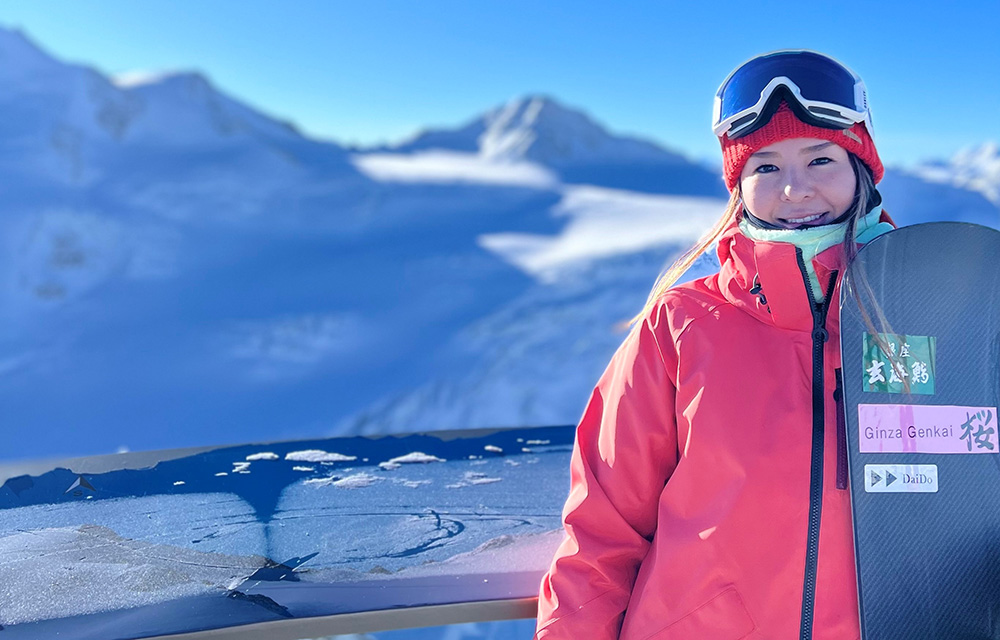 スノーボード桐村選手